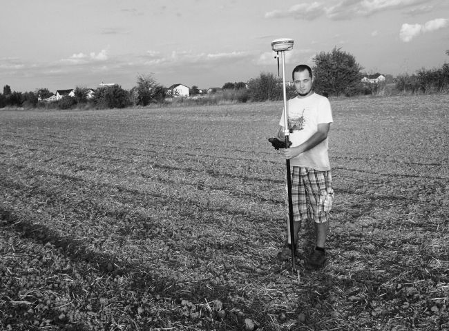 TRASARE  COORDONATE  TEREN